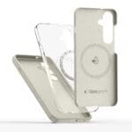 Tech-Protect Silicone MagSafe Cosmic Latte Kryt Samsung Galaxy S26