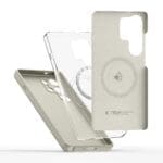 Tech-Protect Silicone MagSafe Cosmic Latte Kryt Samsung Galaxy S26 Ultra