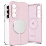 Tech-Protect Silicone MagSafe Pink Pearl Kryt Samsung Galaxy S26
