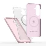 Tech-Protect Silicone MagSafe Pink Pearl Kryt Samsung Galaxy S26 Plus