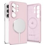 Tech-Protect Silicone MagSafe Pink Pearl Kryt Samsung Galaxy S26 Ultra