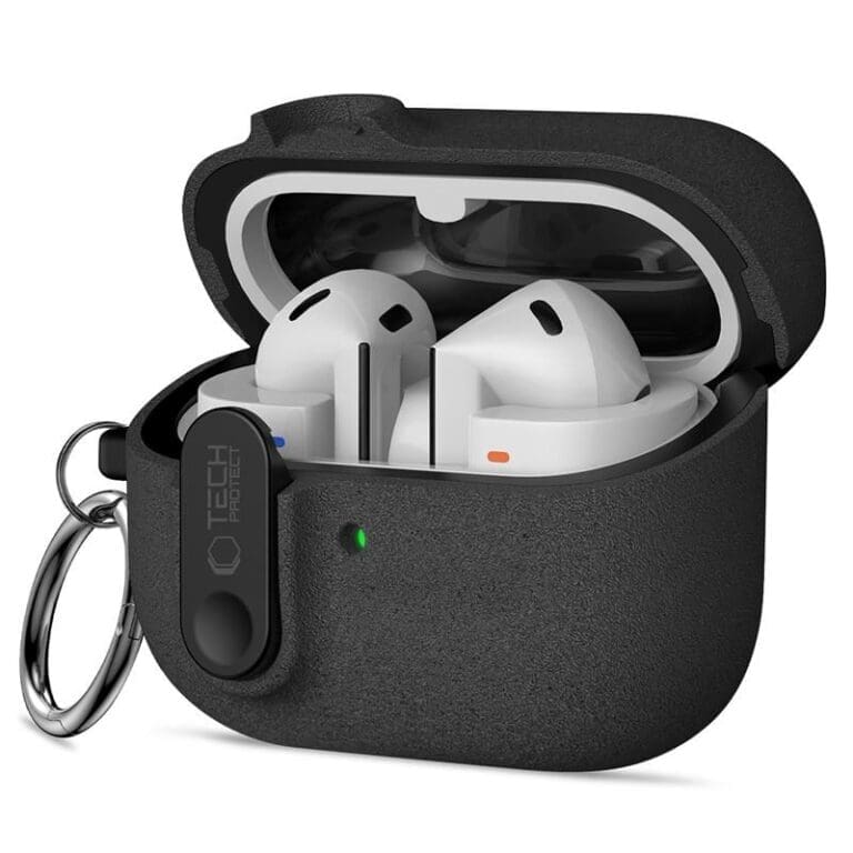 Tech-Protect Slim Hook Black Kryt Samsung Galaxy Buds 3 Fe/3/3 Pro