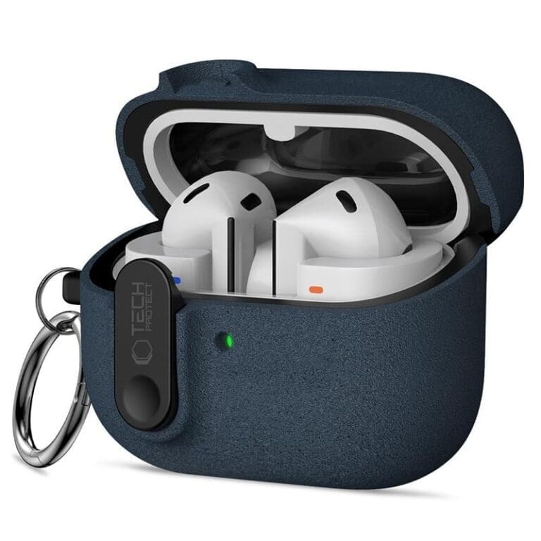Tech-Protect Slim Hook Fluffy Blue Kryt Samsung Galaxy Buds 3 Fe/3/3 Pro