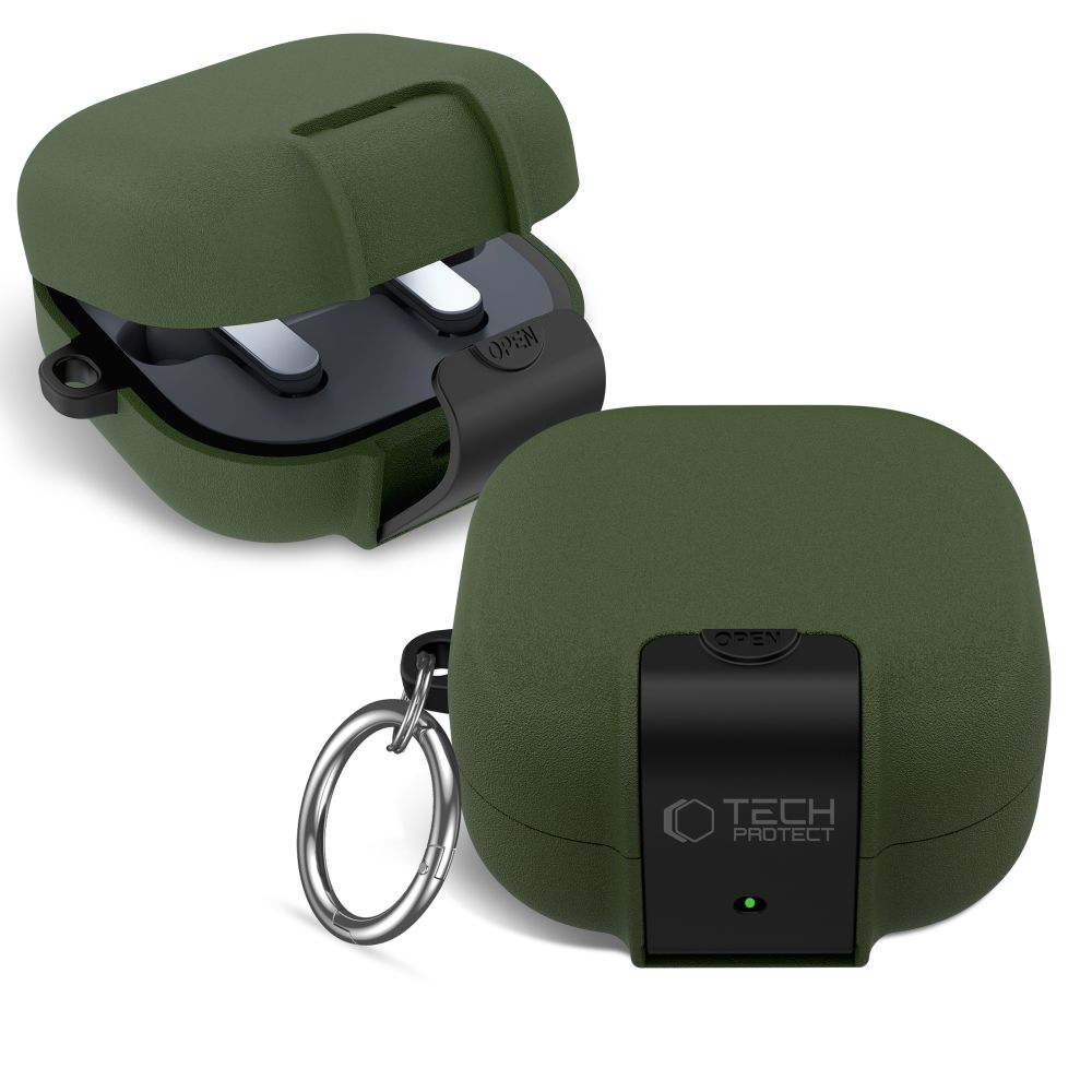 Tech-Protect Slim Hook Samsung Galaxy Buds 4 / 4 Pro Olive Green