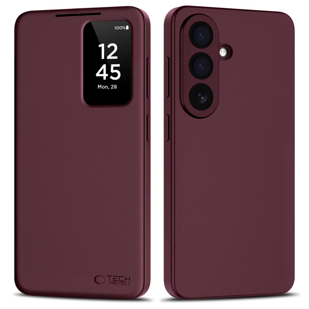 Tech-Protect Smart Wallet Mulberry Kryt Samsung Galaxy S26