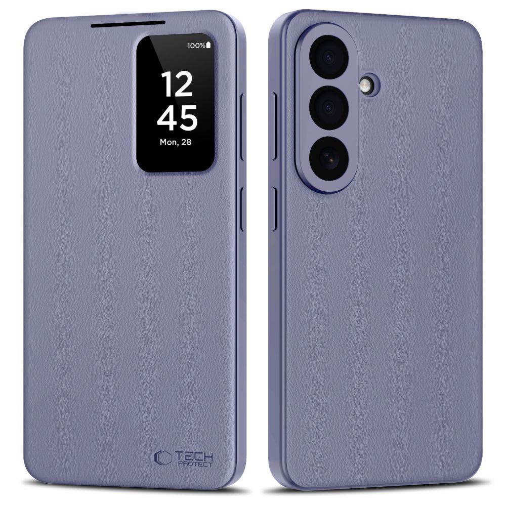 Tech-Protect Smart Wallet Purple Kryt Samsung Galaxy S26