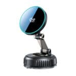 Tech-Protect V8 Magnetic MagSafe Windshield & Dashboard Car Mount Wireless Charger 25W Qi2.2 Black