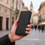 Tech-Protect Wallet Black Kryt Samsung Galaxy S26 Plus