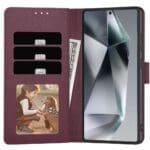 Tech-Protect Wallet Mulberry Kryt Samsung Galaxy S26