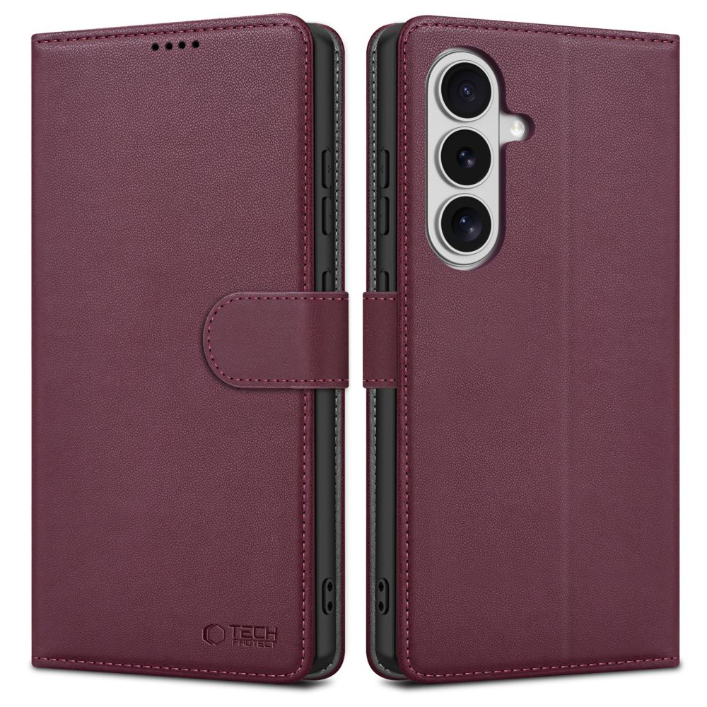 Tech-Protect Wallet Mulberry Kryt Samsung Galaxy S26