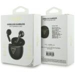 TWS Earphones Guess Gold Line Triangle Black
