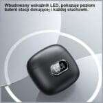Usams Bluetooth 5.3 TWS IA II Series wireless earphones Purple BHUIAII03 (Usams-IAII15)