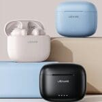 Usams Bluetooth 5.3 TWS US14 Series dual mic wireless earphones Blue BHUUS03