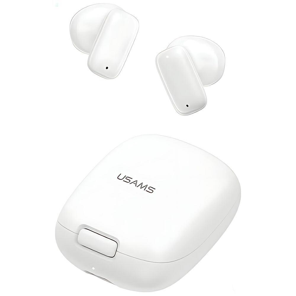 Usams Bluetooth 5.3 TWSID Series Wireless Headphones White BHUID02 (ID25)