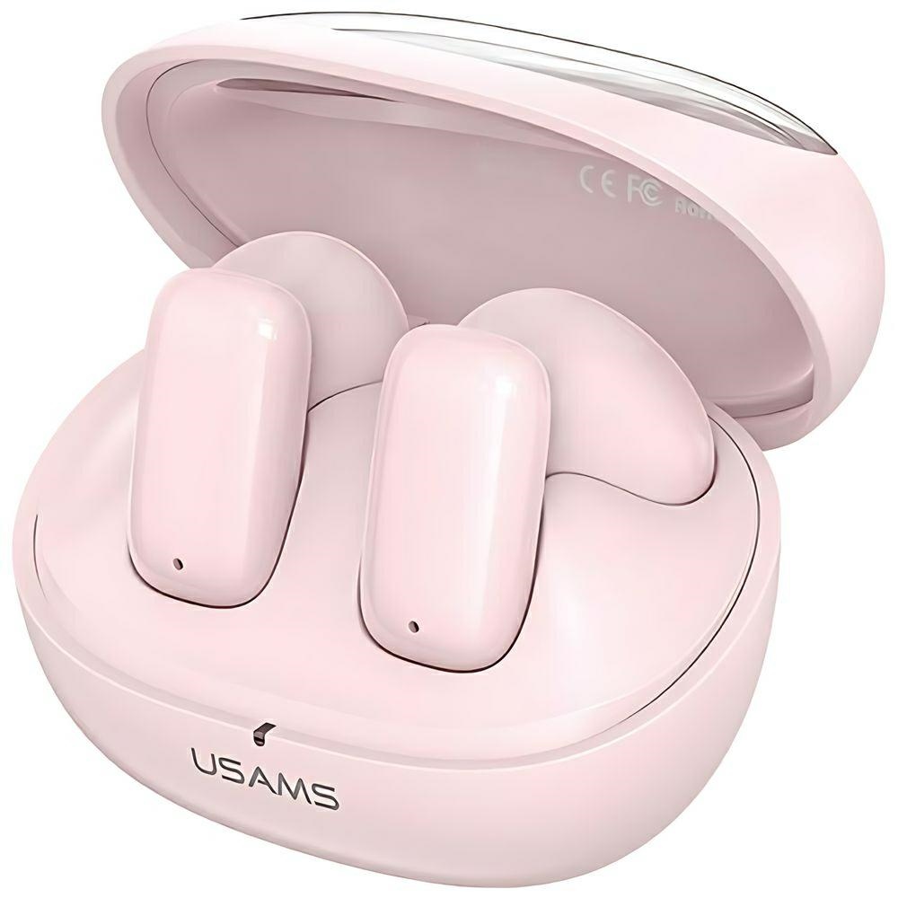 Usams Bluetooth 5.3 TWSTD Series Wireless Headphones Pink BHUTD03 (TD22)