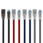 Usams Braided U-Light Lightning Cable Blue 1.2m IPZSUSB03 (US-SJ182)