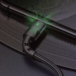 Usams Braided U26 Lightning Cable 1m (1pc set) 2A Fast Charging Black SJ311IP01 (US-SJ311)