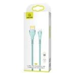 Usams Braided U33 Lightning Cable 1.2m 2A Fast Charging cyan SJ360USB02 (US-SJ360)