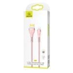 Usams Braided U33 Lightning Cable 1.2m 2A Fast Charging Pink SJ360USB03 (US-SJ360)