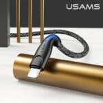 Usams Braided U41 Lightning Cable 1m 2A Black SJ391USB01 (US-SJ391) Fast Charge