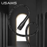 Usams Braided U41 Lightning Cable 3m 2A Black SJ397USB01 (US-SJ397) Fast Charge