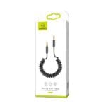 Usams Braided U48 Lightning Cable 1.2m 2A Fast Charging with LED Black SJ423USB01 (US-SJ423)