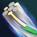 Usams Braided U48 Lightning Cable 1.2m 2A Fast Charging with LED green SJ423USB02 (US-SJ423)