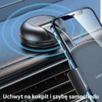 Usams Car Mount Dashboard/Windshield Black ZJ063ZJ01 (US-ZJ063)