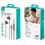 Usams EP-48 Stereo Earphones USB-C tarnish