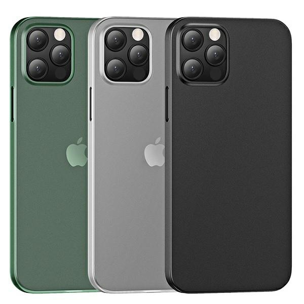 Usams Gentle 5.4" Green/Transparent IP12QR03 (US-BH608) Kryt iPhone 12 Mini