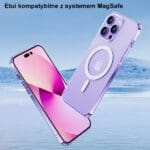 Usams Ice Magnet case Transparent IP14MBC01 (US-BH801) Kryt iPhone 14 Plus/15 Plus