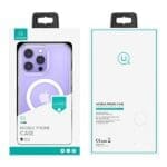 Usams Ice Magnet case Transparent IP14MBC01 (US-BH801) Kryt iPhone 14 Plus/15 Plus