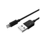 Usams U-Turn Lightning Cable 1m Black 2A IPUSBXD01 (US-SJ097)