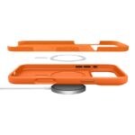 Spigen Silicone Fit Mag MagSafe Cosmic Orange Kryt iPhone 17 Pro