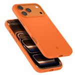Spigen Silicone Fit Mag MagSafe Cosmic Orange Kryt iPhone 17 Pro