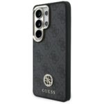 Guess 4G Big Rhinestone Triangle Strap MagSafe black Kryt Samsung Galaxy S26 Ultra