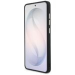 Guess 4G Big Rhinestone Triangle Strap MagSafe black Kryt Samsung Galaxy S26 Ultra