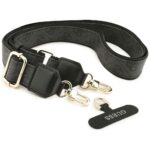 Guess 4G Big Rhinestone Triangle Strap MagSafe black Kryt Samsung Galaxy S26 Ultra