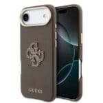 Guess PU Resin Logo Brown Kryt iPhone 17 Air