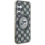Karl Lagerfeld Button Karl & Choupette Heads On KL Pattern MagSafe Samsung Galaxy Kryt Samsung Galaxy S25