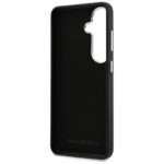 Karl Lagerfeld Grained Signature Metal Resin Logo black Kryt Samsung Galaxy S26