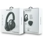 Karl Lagerfeld Headphones Grained Initials Bluetooth ANC black