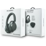 Karl Lagerfeld Headphones Grained Initials Bluetooth ANC gray
