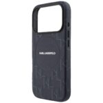 Karl Lagerfeld Monogram logo MagSafe blue Kryt iPhone 17 Pro