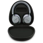 Karl Lagerfeld Over Ear Headphones Saffiano Elongated Bluetooth ANC grey