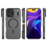 Magnetic Abrasive Compatible With MagSafe Matte Black Kryt iPhone 17 Pro Max