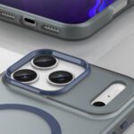 Magnetic Abrasive Compatible With MagSafe Matte Blue Kryt iPhone 17 Pro Max