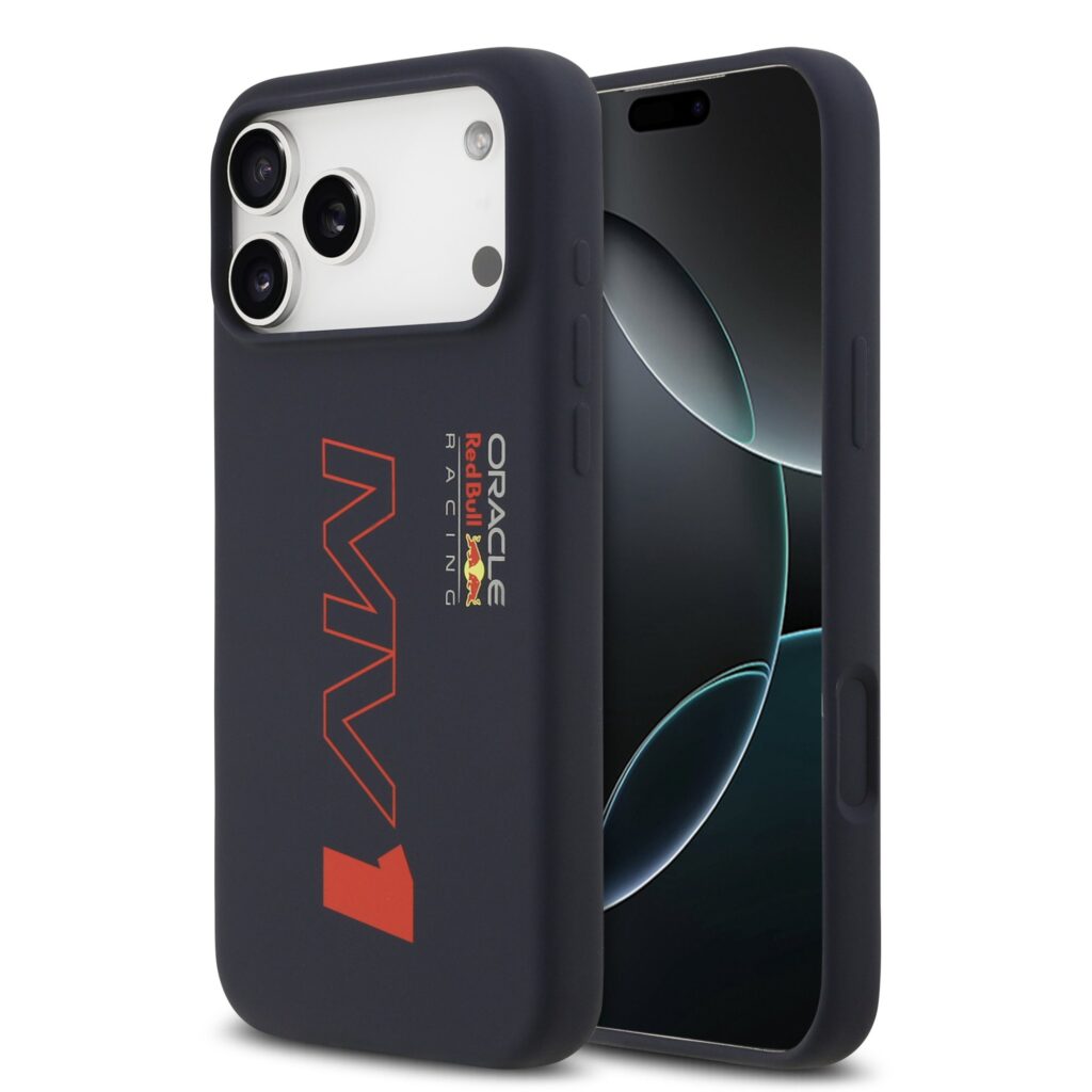 Red Bull Silicone MV1 MagSafe Navy Kryt iPhone 17 Pro Max