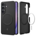 Spigen Airskin Aramid Mag MagSafe Black Kryt Samsung Galaxy S26