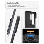 Spigen Airskin Aramid Mag MagSafe Black Kryt Samsung Galaxy S26 Ultra